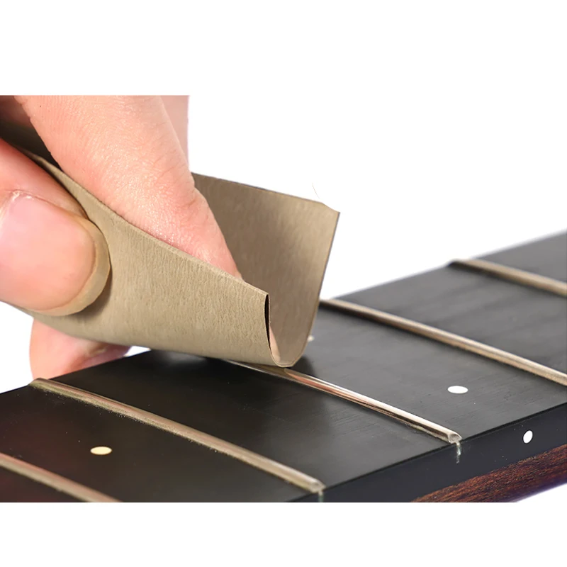 Wosion    Guitar sandpaper, gasket. Fret polishing sandpaper, acoustic guitar, electric guitar restoration fret polishing tool.