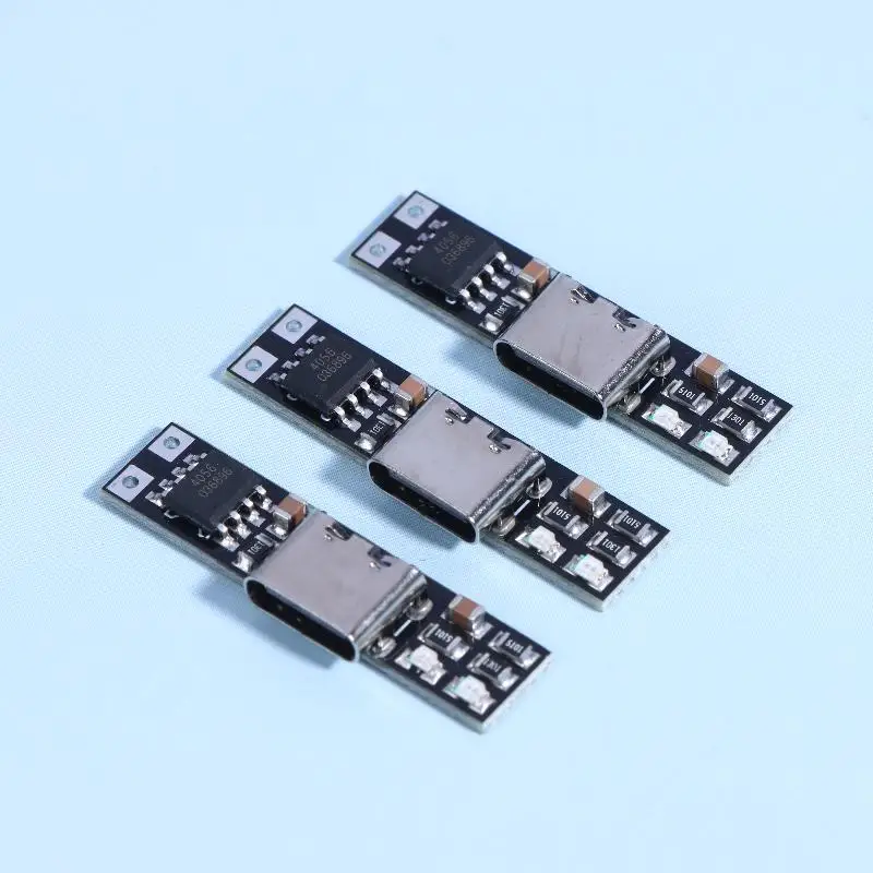DC3.7V Ternary Lithium Battery Charging Board 1A 4.2V Charger Module Ultra-Narrow Ultra-Small Type-C Interface Charging Module