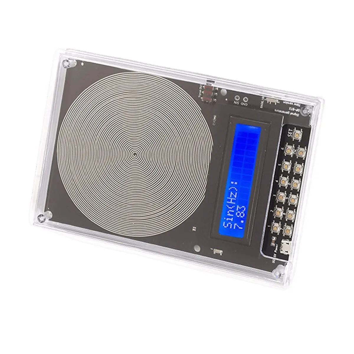 11·11COUPON 0.1Hz-99999Hz Resonance Signal Generator Dual Channel Audio Output with External Antenna Board