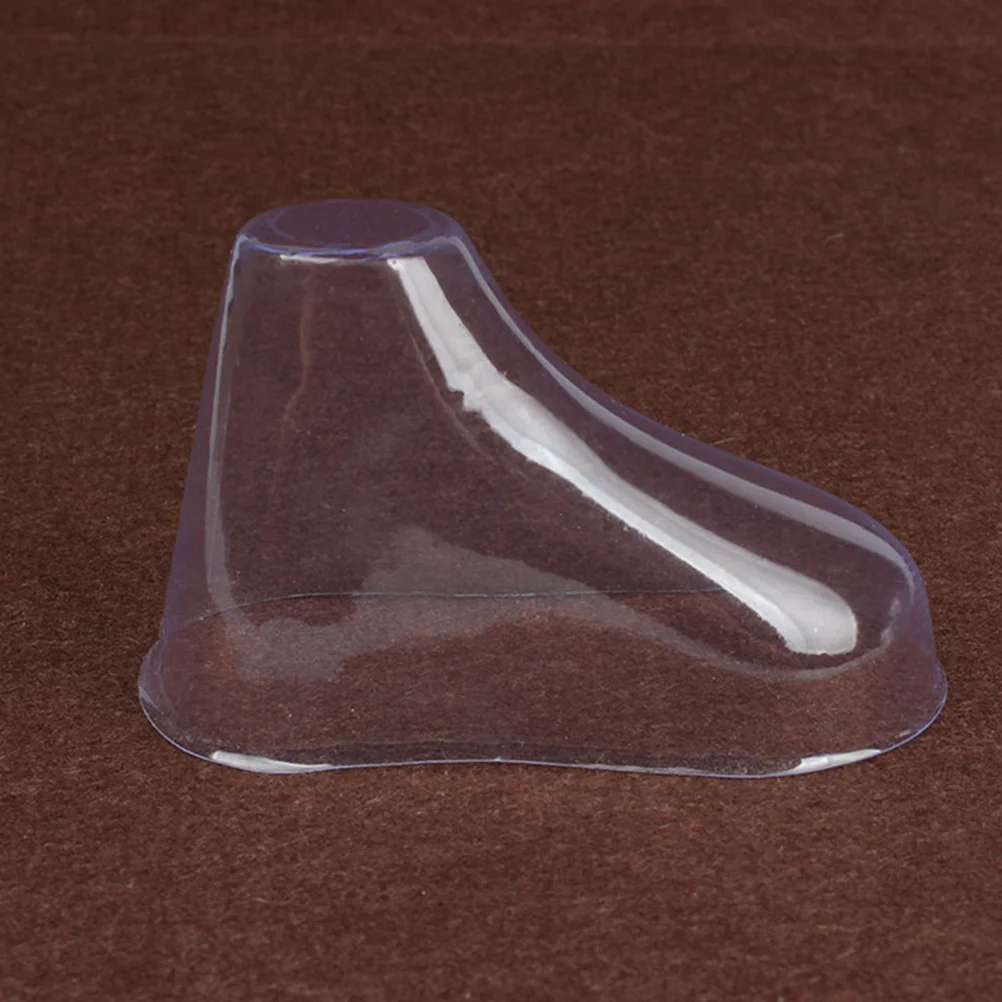 

20Pairs Shoe Stretcher Molds Clear Plastic Feet Holder for Shoes Display and Shape Protection Display Stand
