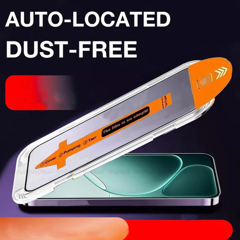 1-4pcs For OPPO A6 Pro Glass OPPO A6 Pro Tempered Glass Full Cover Glue Protective 9H HD Dust Free Screen Protector OPPO A6 Pro
