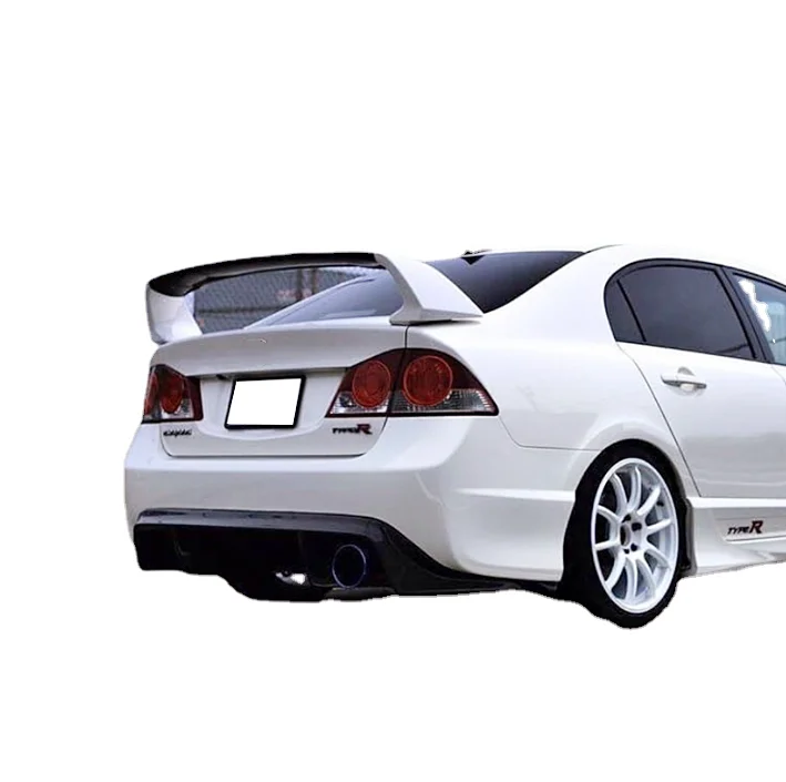 Honda Civic Accessories Rear Spoiler For Honda Civic 2006-2012 Upgrade Honda Civic FD2 Spoiler Wing