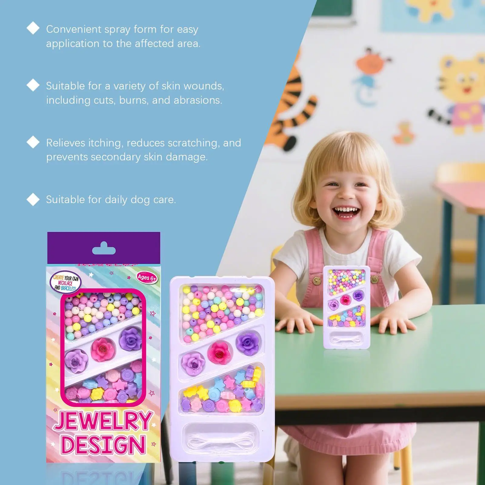 Kit per realizzare braccialetti con perline Kit di piccole perline per bracciale Set di creazione di gioielli fatti a mano per adolescenti Ragazze Genitori Insegnanti Tempo di famiglia