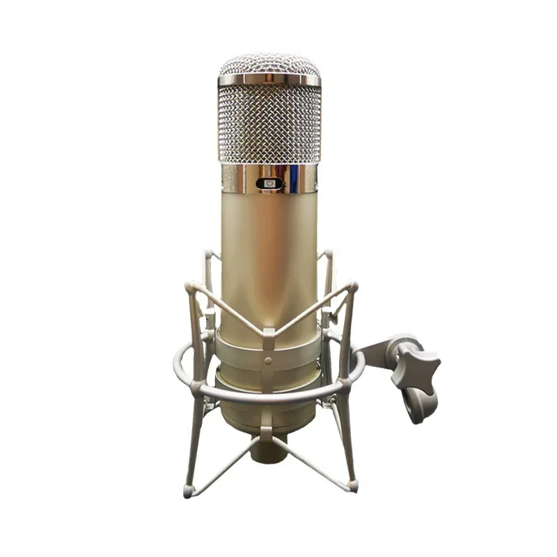 Factory Price 34mm Gold Capsule Podcast Pro Mic Studio Recording Kit Cardioid Large Diaphragm Condenser Microphone U47 MIC