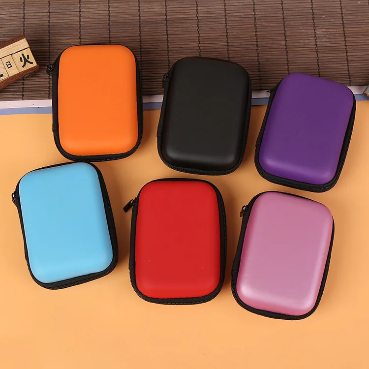 

Small Coin Purse Change Bag with Zipper Key Earphone Storage Pocket Mini Wallet Organizer