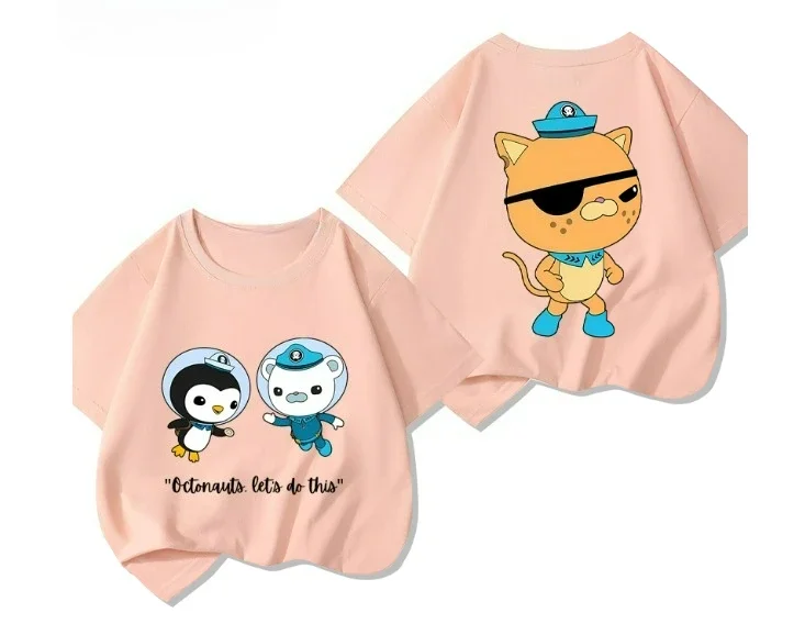 Pok É Mon T-shirts met korte mouwen voor jongens en meisjes gemaakt van puur katoen voor kinderen met korte mouwen zomer kinderkleding
