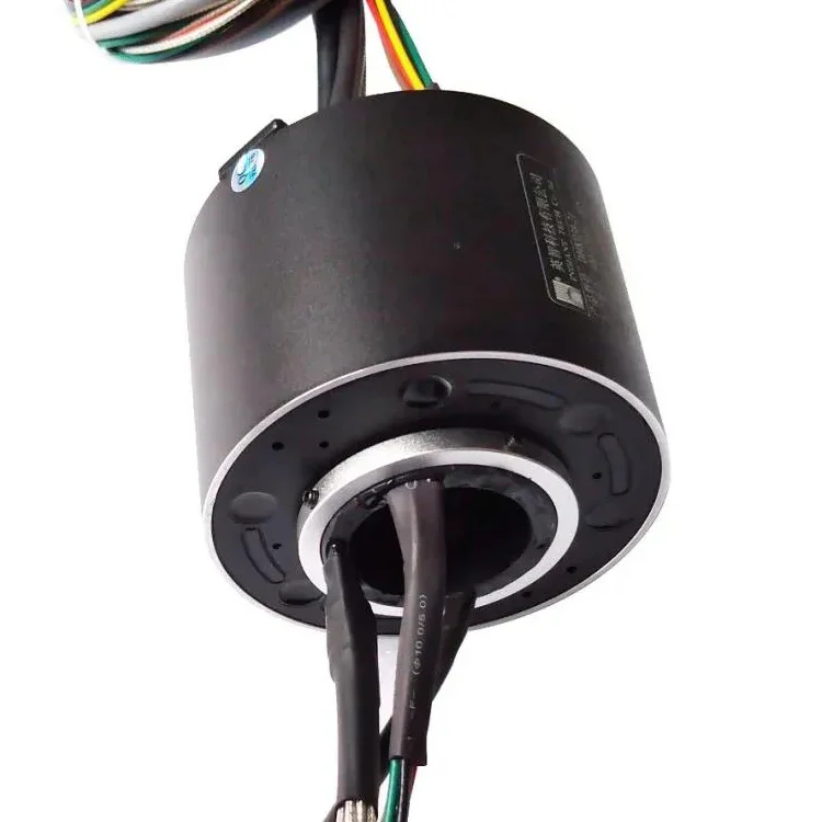 High-quality 24 Wires 10A 380V Through Hole slip Ring 38mm Bore