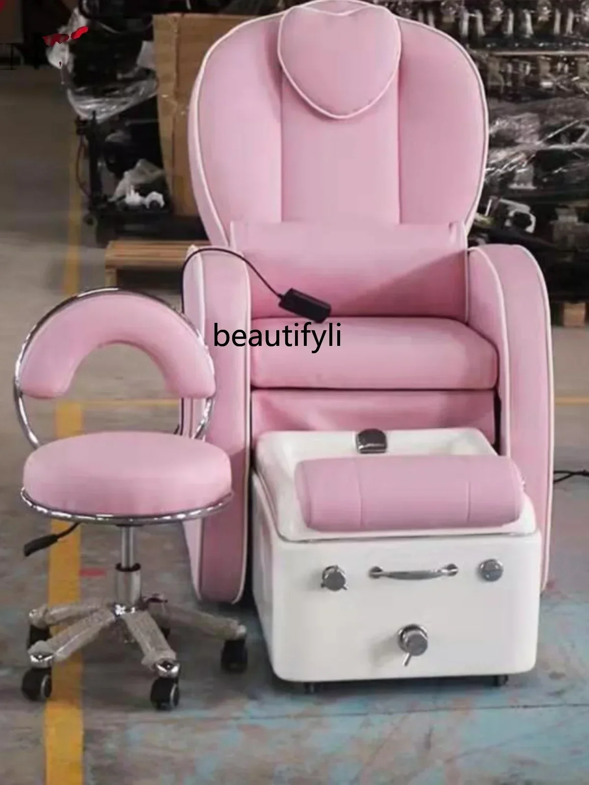 

SS 7304new style Flat Chair Pedicure Massage Chair Manicure Couch Multi-Functional Foot Washing Nursing Chair