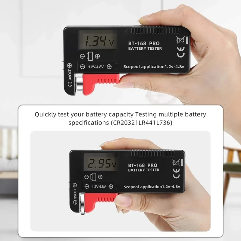BT168 Pro جهاز اختبار البطارية الرقمي فولت مدقق ToolsJAS