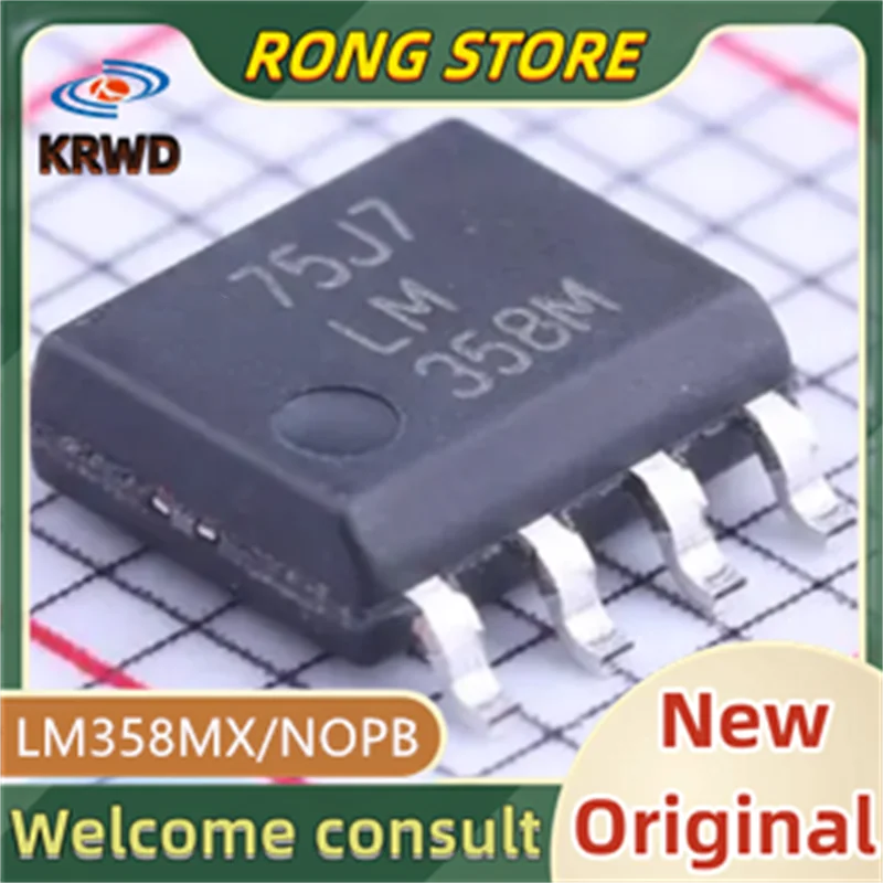 10PCS LM358M New Original LM358MX/NOPB LM358MX LM358