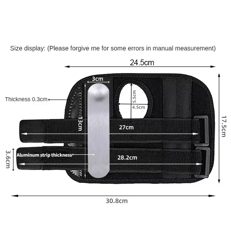 1Pcs Wrist Brace for Carpal Tunnel Sprain-Hand Brace with 3 Stays Adjustable Wrist Support Splint-Pressure Winding Wrist Support