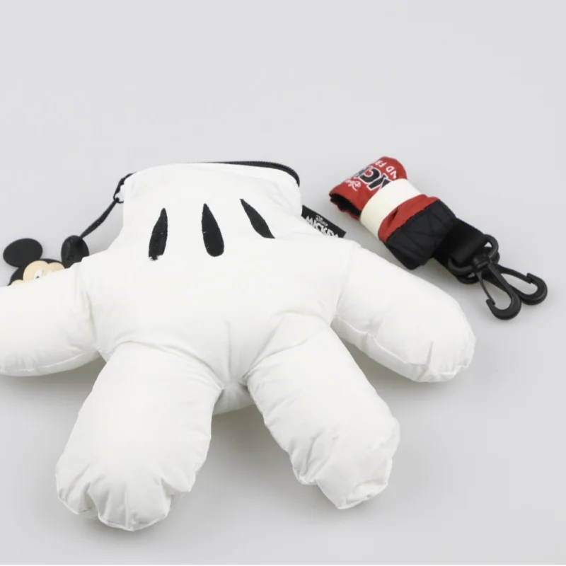 

High Quantity Kawaii Hot Disney Anime Cartoon Mickey Mouse Kawaii Glove Shaped Shoulder Bag for Boys and Girls Birthday Gift