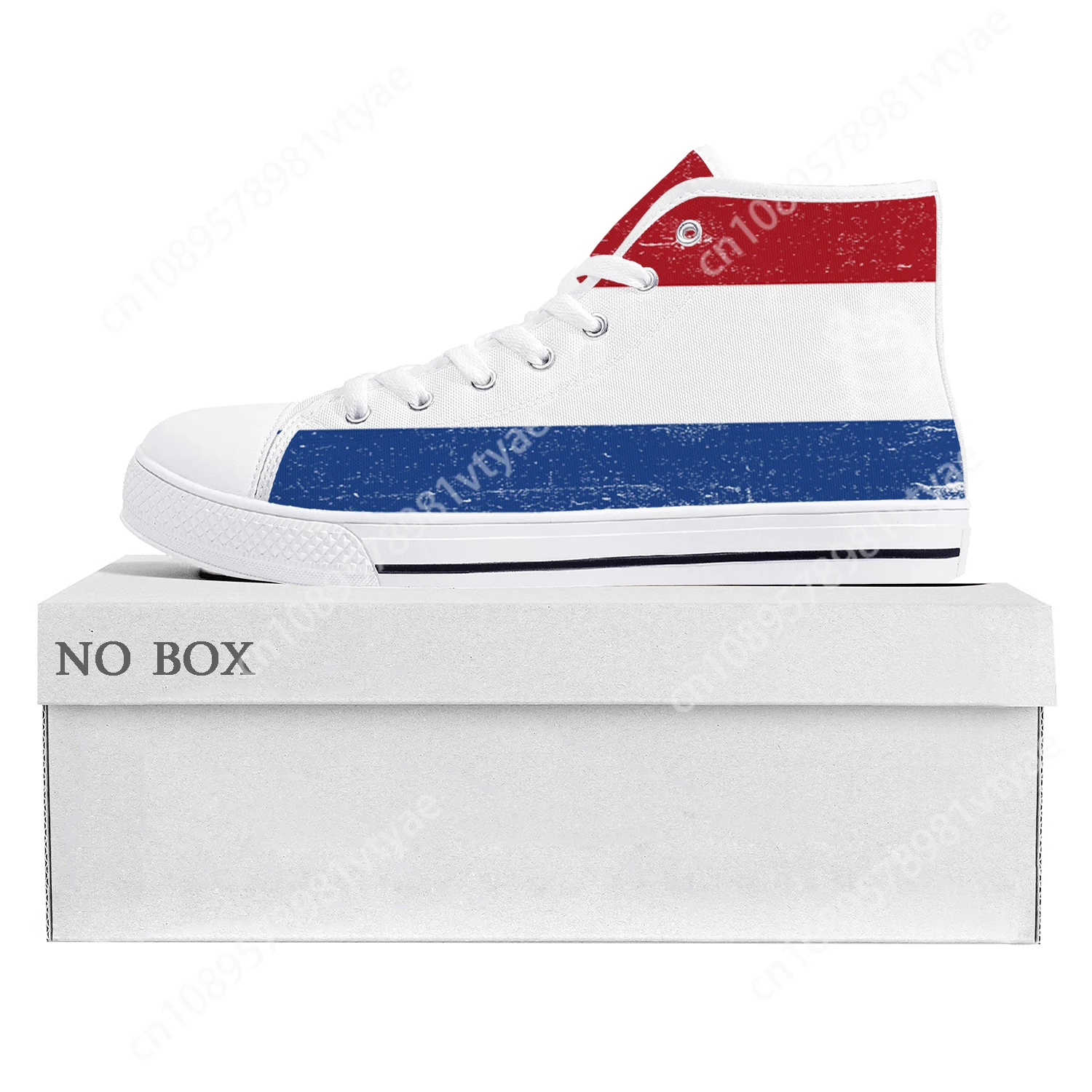 

Dutch Flag High Top High Quality Sneakers Mens Womens Teenager Canvas Sneaker Netherlands Casual Couple Shoes Custom Shoe