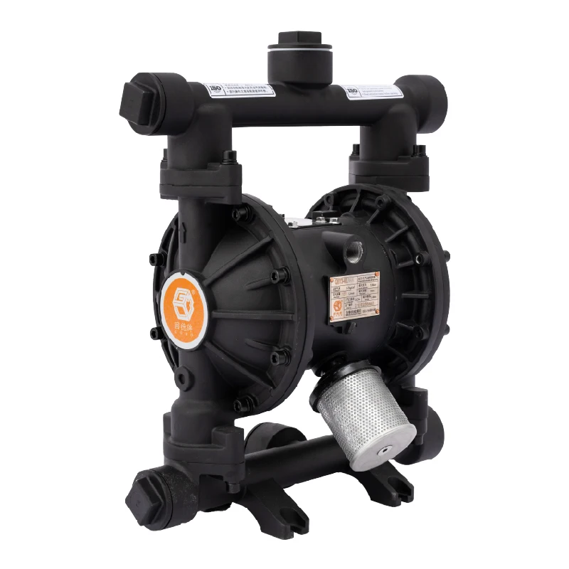 

QBY3 15/20/25/32/40L Aluminium Alloy Pneumatic Diaphragm Ceramic Solution Water Oil Air Pump
