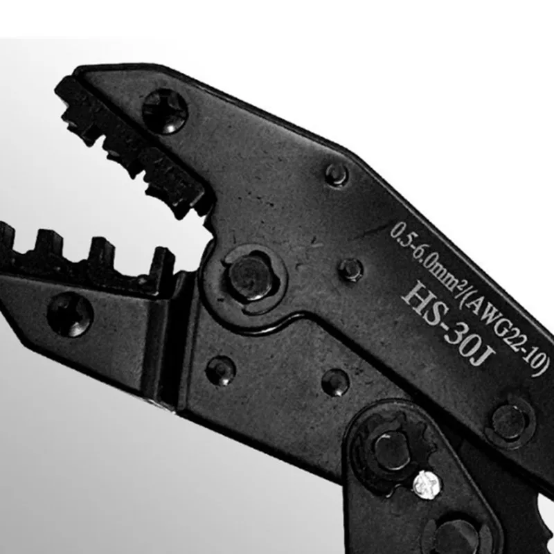 [NEW!X13A】 Crimp Pliers Set Quick-Change Design With Interchangeable Dies, 03BC/10A/40J10WF/35WF, 0.5- 6.0Mm2, Includes Storage