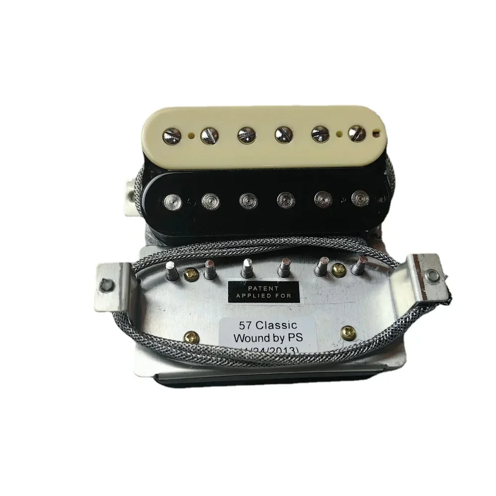 Top Selling 57 Classic Neck/Bridge Humbucking Pickup - Double Black / Zebra