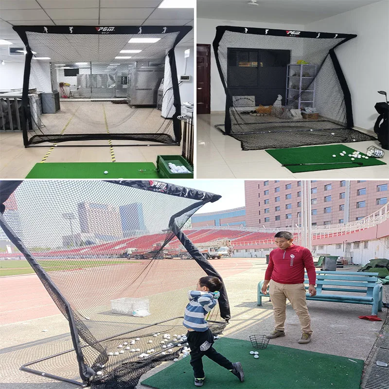 SRHXQ-Golf Practice Net,Swing/Cut Training Equipment,Golf Anti Bounce Strike Net,Golf Equipment,Target Strike Practice Golf Net