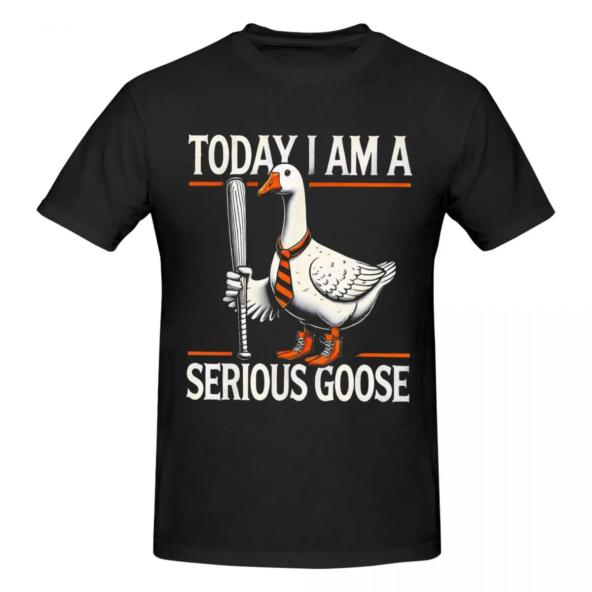 Hommes aujourd'hui je suis une ganso sérieux cadeaux t-shirt Vintage grande taille coton chemise à manches personnalisées hommes