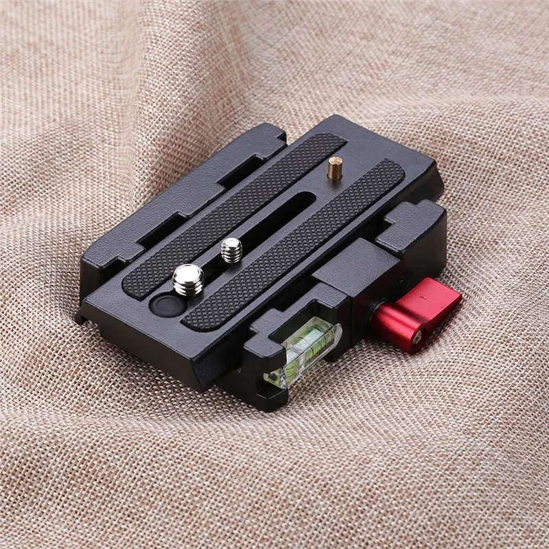 AM-Quick Release Plate Manftu 577 500 701 P200 Clamp Adapter Replacement Practical Aluminium Camera Tripod Kit