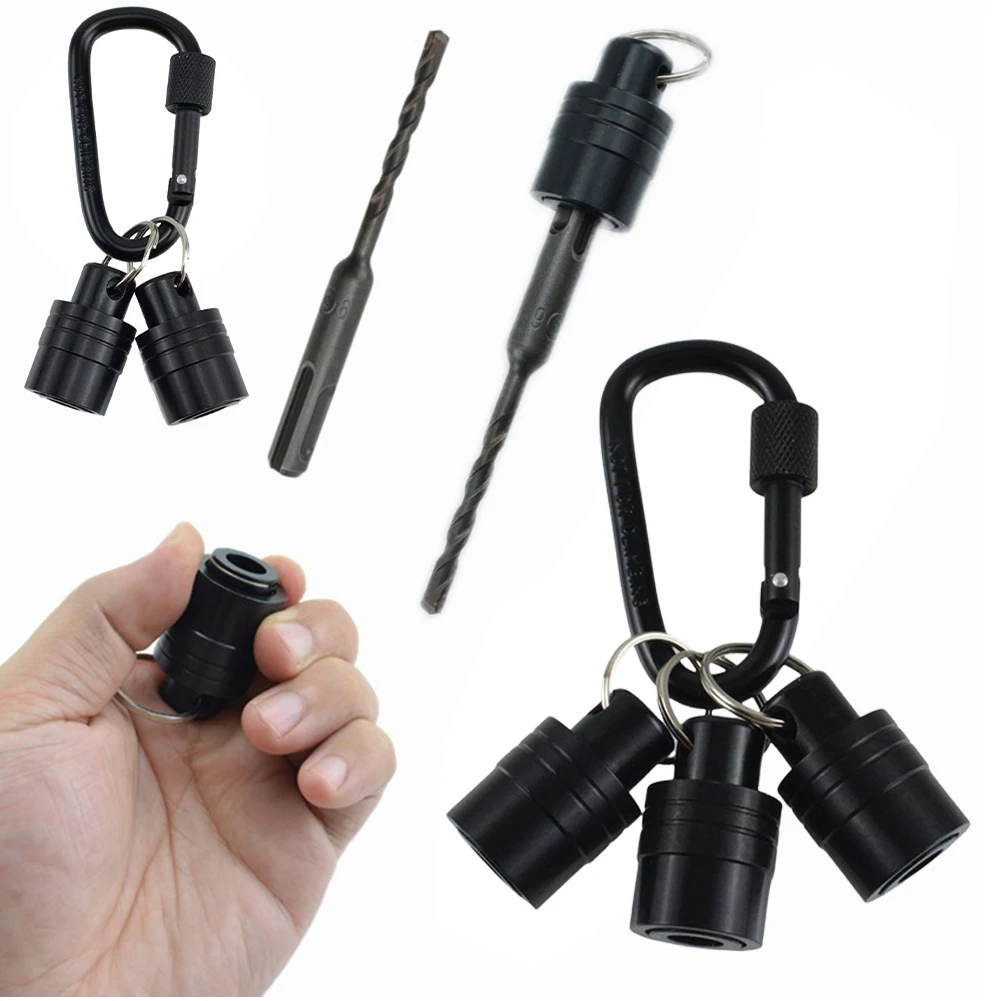 2/3 PCS SDS Shank Bits Holder Extension Bar Quick-Change Extension Rod Keychain Quick Change Connect Rod Portable Tool