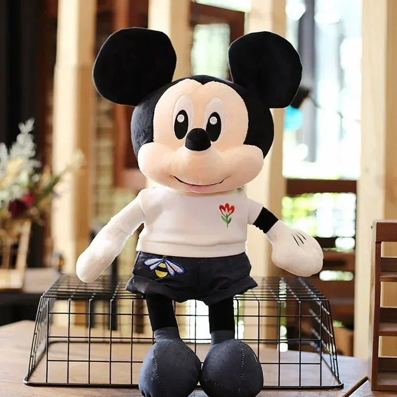 ディズニーミッキーマウスミニーぬいぐるみ漫画枕カップルモデル漫画アニメぬいぐるみ子供の誕生日クリスマスギフト