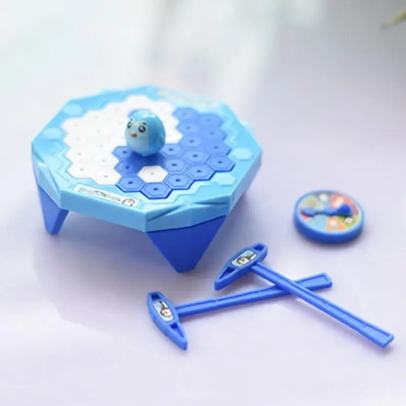 

652F Penguins Knocking Ice Game Funny Desktop Game Stress Relief Toy Enduring