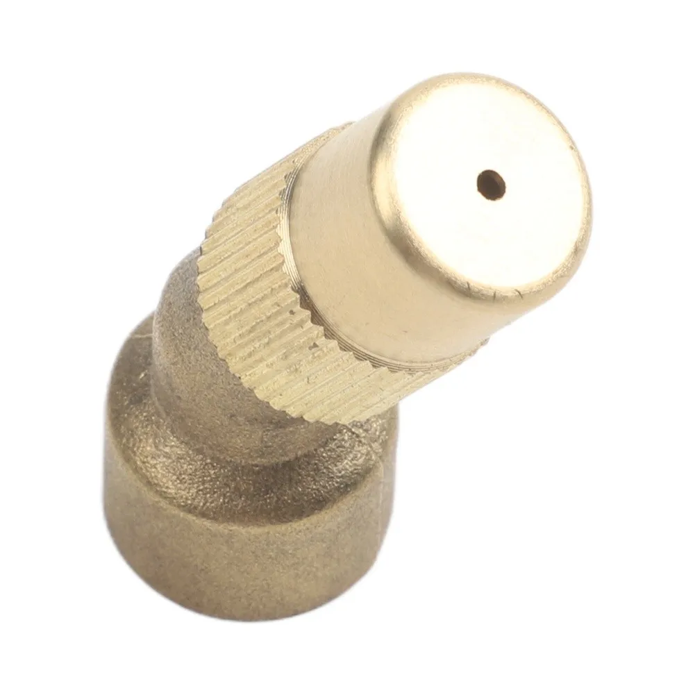 Agricultural Sprayer 45° Nozzle High Pressure Atomizing Adjustable Nozzle Copper Adjustable Agricultural Sprayer Gardening Suppl