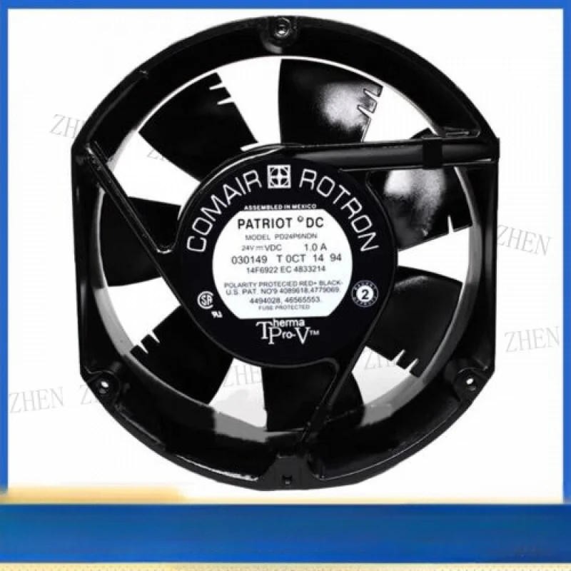 

Y для COMAIR PD24PNDN 24 В 1,0 А 17251 172*150*51 мм охлаждающий вентилятор с овальной алюминиевой рамой
