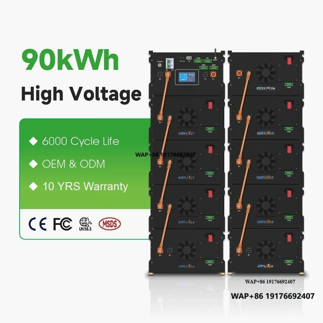 KEVOLT Commercial Solar Battery Storage Cabinet 50-200kWh Rack-Mounted Lifepo4 Battery Solar Energy Storage