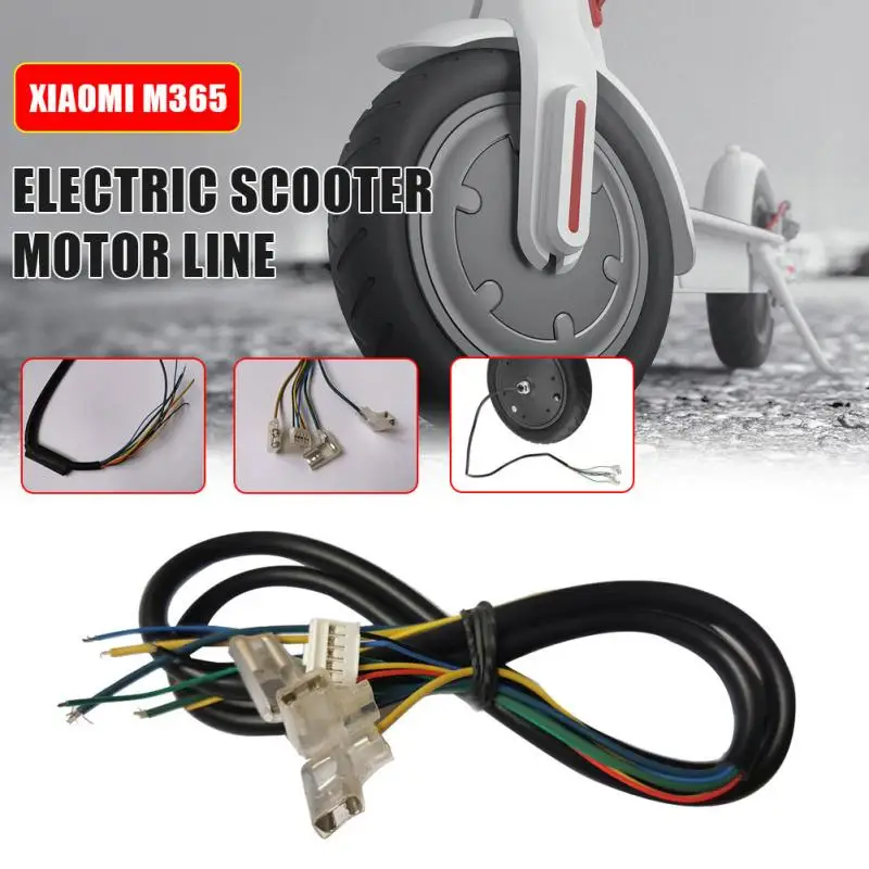 for Xiaomi M365 Pro 1S Electric Scooter Motor Wires Electric Bicycle Replace Kickstand Repair Parts Motor Cable