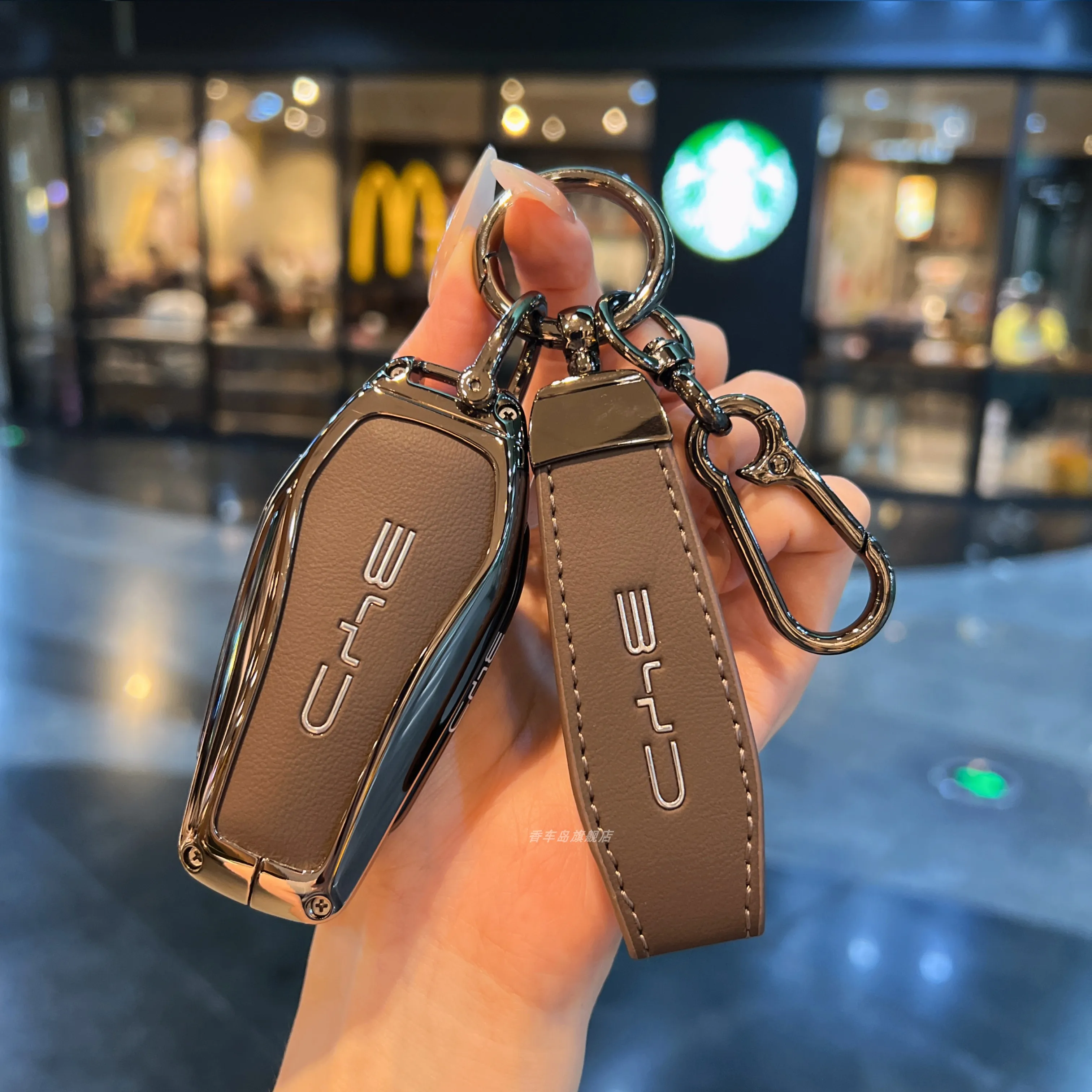 

Remote Smart for BYD Song Plus Atto 3 Han EV Tang DM Qin Seal Dolphin Auto Car Key Case Fob Accessories