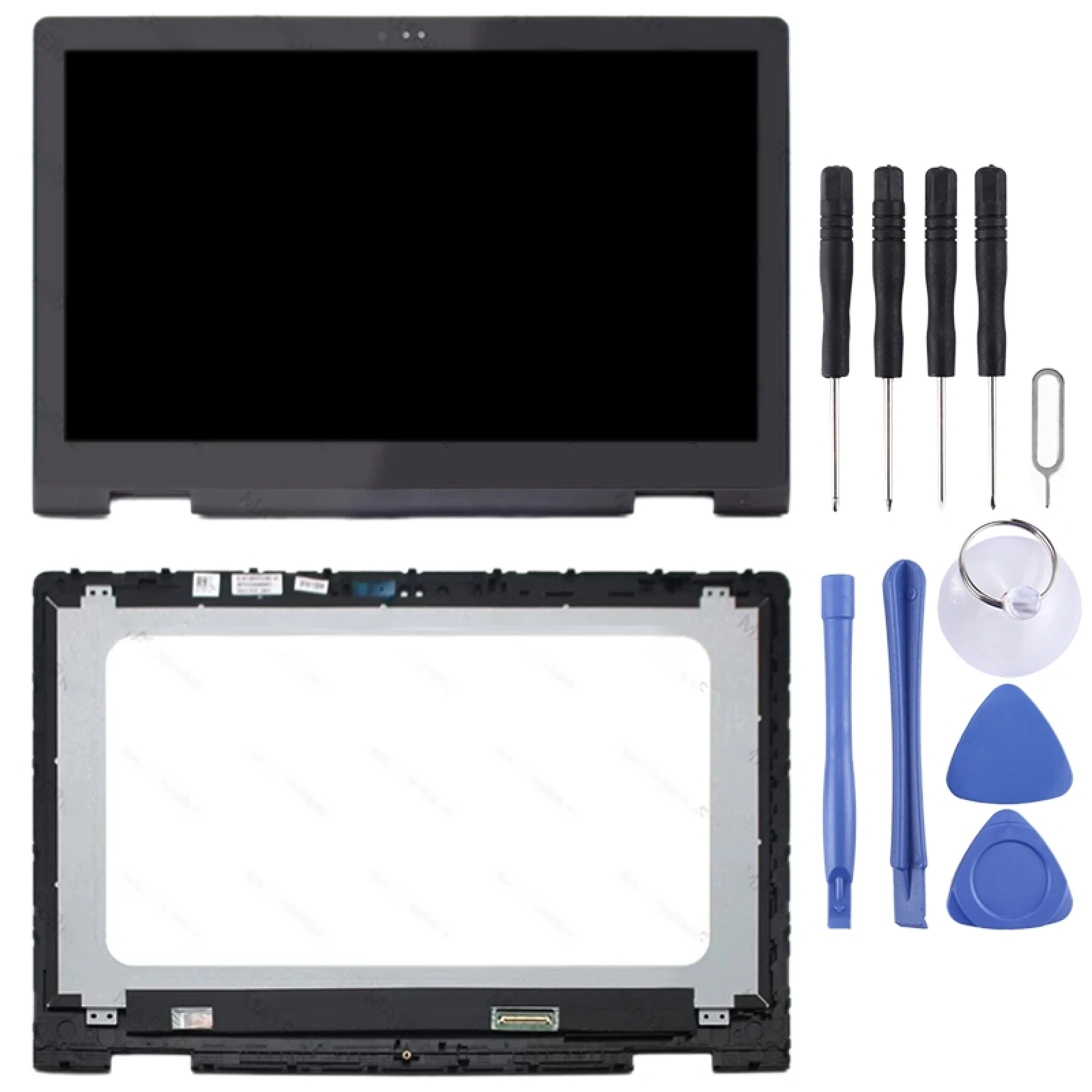 FHD 1920 x 1080 40 Pin P58F001 OEM LCD Screen for Dell Inspiron 15 5568 5578 Digitizer Full Assembly with Frame