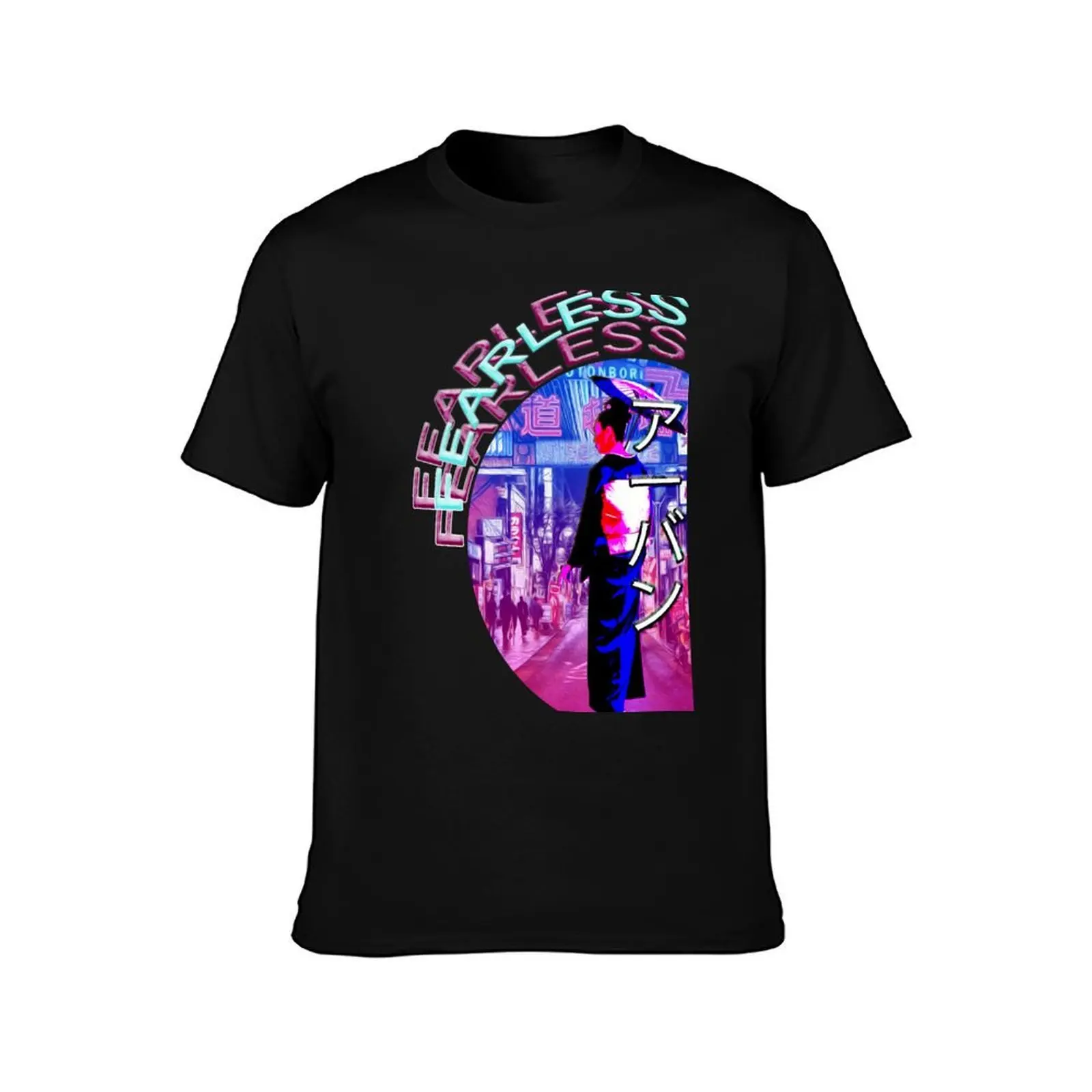 Fearless Collection print design for Teenies and young adults T-Shirt, Summer Casual Cotton Tee, Oversized Streetwear Tops