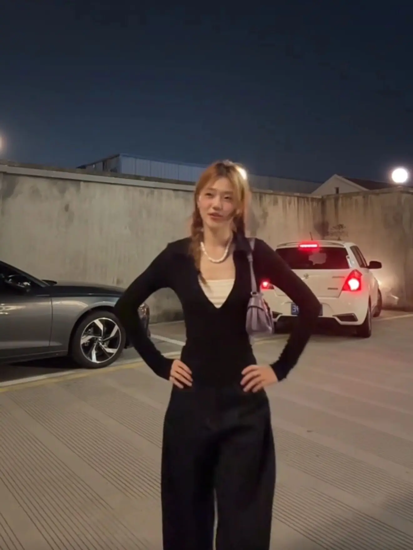 تي شيرت نسائي شتوي بأكمام طويلة مبطن بالمخمل وياقة ثابتة وحاشية مضلعة للسيدات الحضرية لطيف ناعم رسمي دافئ مريح تي شيرت #3