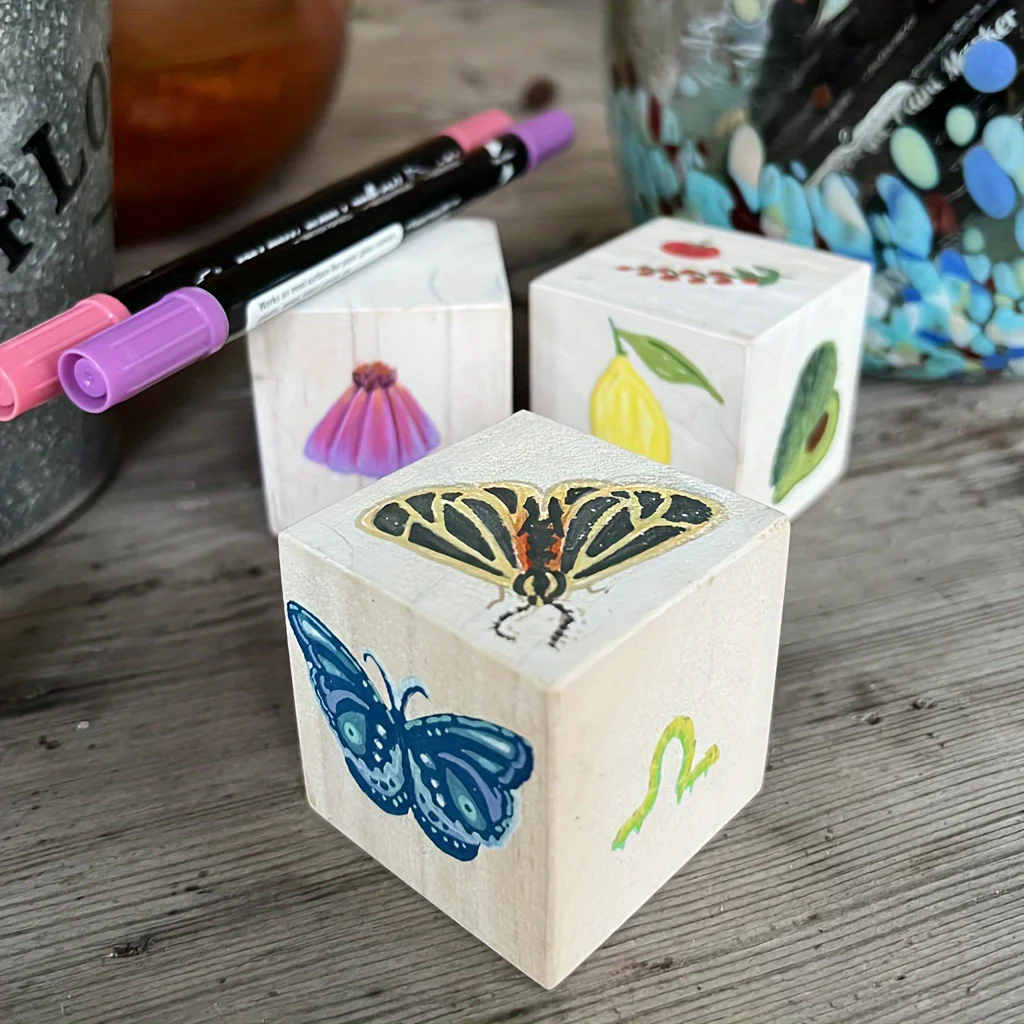 20 قطعة/10 قطعة/5 قطعة/1 قطعة مكعبات خشبية 2 بوصة كتل خشبية-رائعة لصنع الحرف اليدوية #5