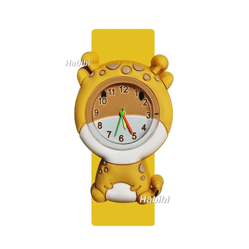 Manufacturers Wholesale Kids Watches Clock Cartoon Dinosaur Pony Children Watch Clasp Circle Baby Boys Girls Watch Toys