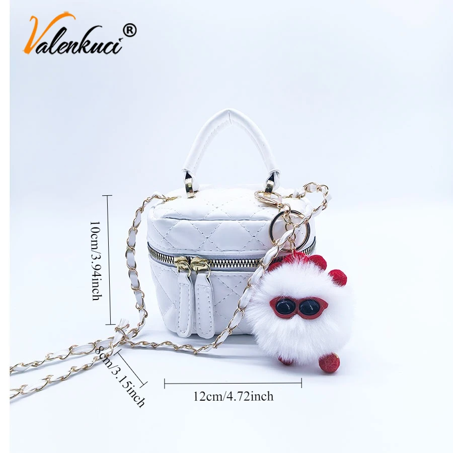 Lingge Mini Handheld Makeup Bag with Red Envelope Box, Fashionable and Versatile Single Shoulder Diagonal Cross Bag