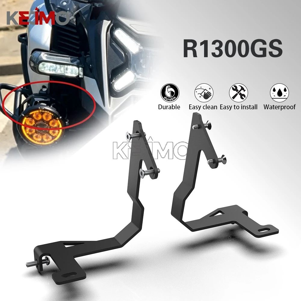 Accessories Motorcycle LED AUXILIARY LIGHT Holder Bracket Fit For Bmw R1300GS Adventure R 1300 GS1300 Adv GS 2025 2026 2027 2028
