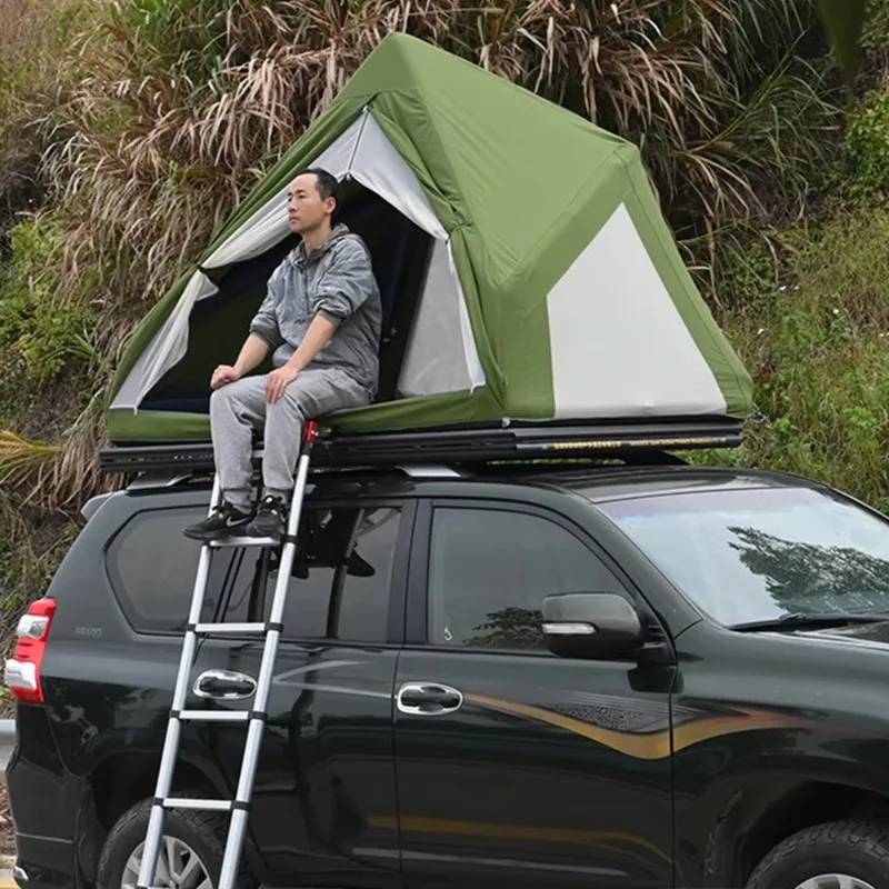 

Inflatable Rooftop Tent Triangle RTT Waterproof Outdoor Camping Tent 4 Season Car Roof Top Tent for Van