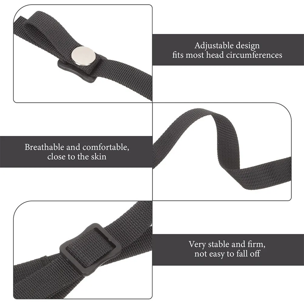 

2 Pcs Hockey Accessories Chin Strap Football Hard Hat Straps Hats Protection Replacement Filling