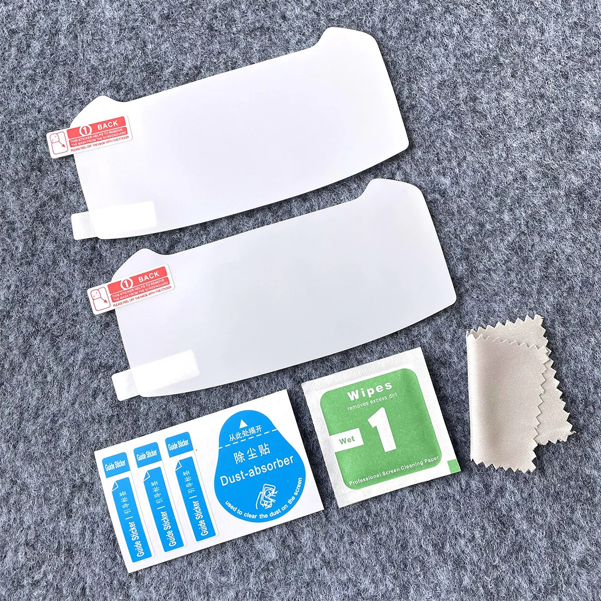 2PCS Motorcycle Dashboard Instrument Screen TPU Protection Film Moto Protector Accessories For Suzuki V-Strom DL 250 GSX250R