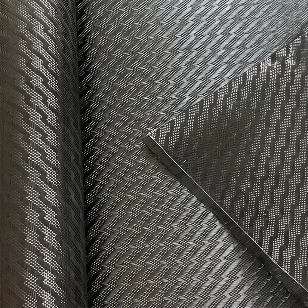 3K 240g  Jacquard carbon cloth Lightning pattern Lightning style   for Cars motorcycles engine hood decorate