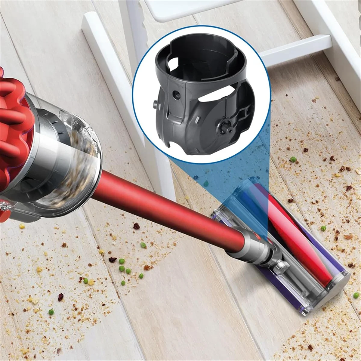 BISM1 อะไหล่สําหรับ Dyson V10 V15 V11 G5 เครื่องดูดฝุ่น,แรงบิดสูง,100W,แรงบิดสูงหัวทําความสะอาด