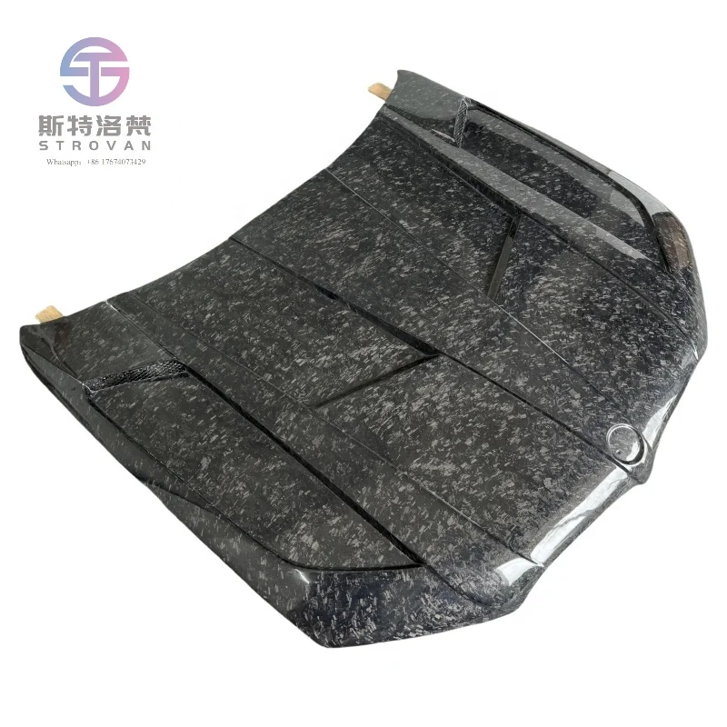 

Forged carbon fiber LD style front hood bonnet engine cover for X6M F96 X5M F95 X6 G06 X5 G05 LD Style carbon fiber bonnet