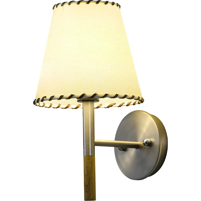 

Wabi-sabi wind, living room, bedroom, bedside, wall lamp, retro, hotel, homestay