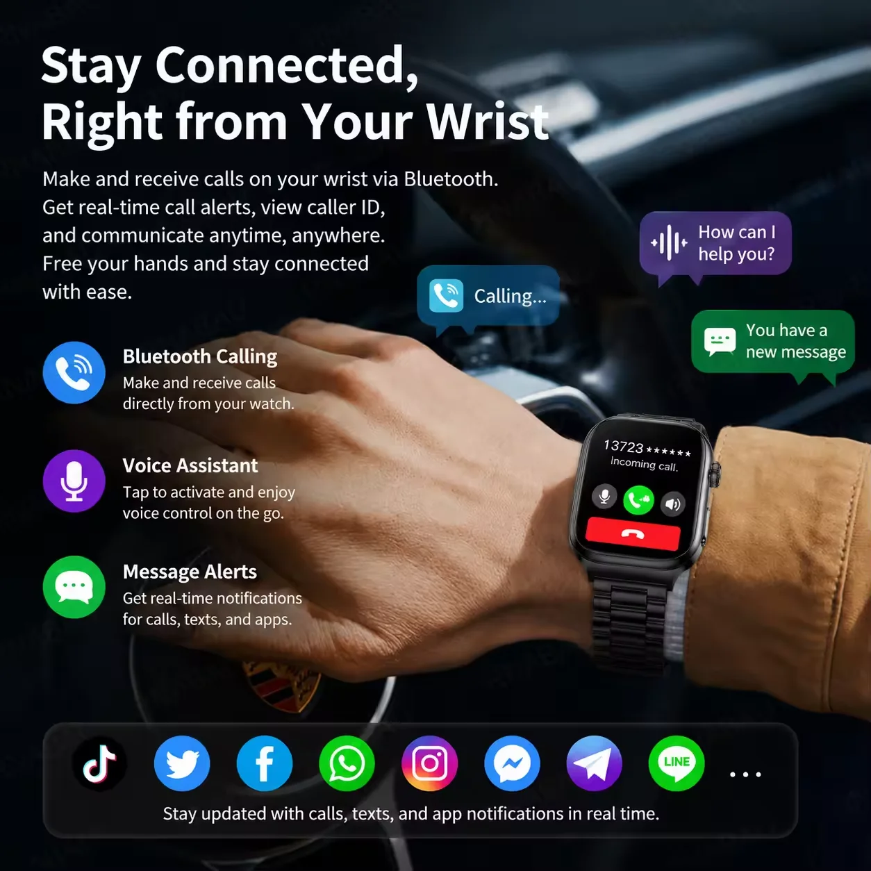 LAXASFIT Smart Watch 1.88