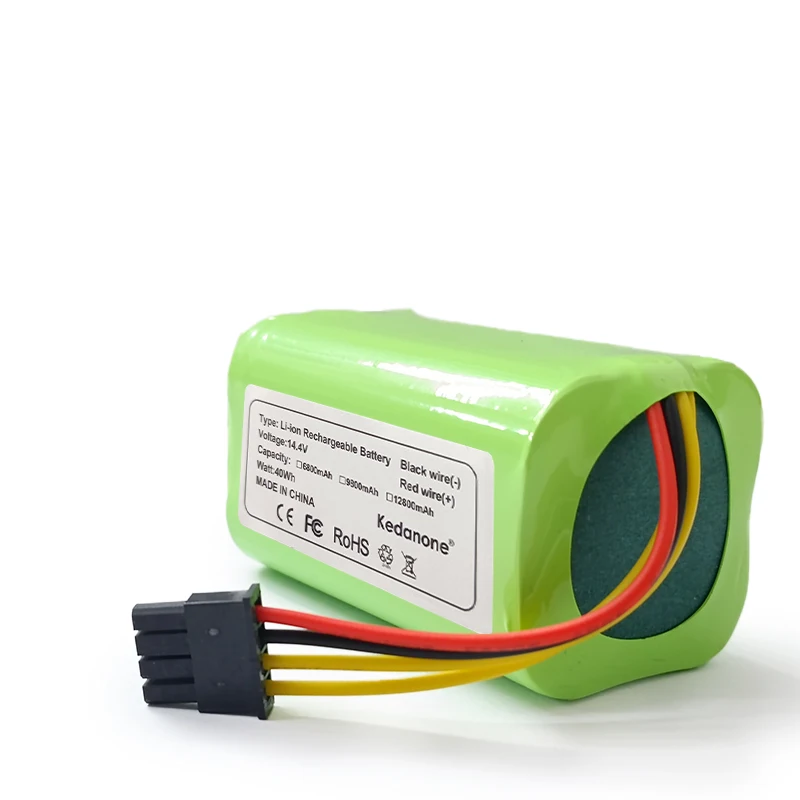 18650 14.4V 12800mAh Lithium Ion Battery,for Cecotec Conga 1390 1490 1590 Vacuum Cleaner Genio deluxe 370 gutrend echo 520