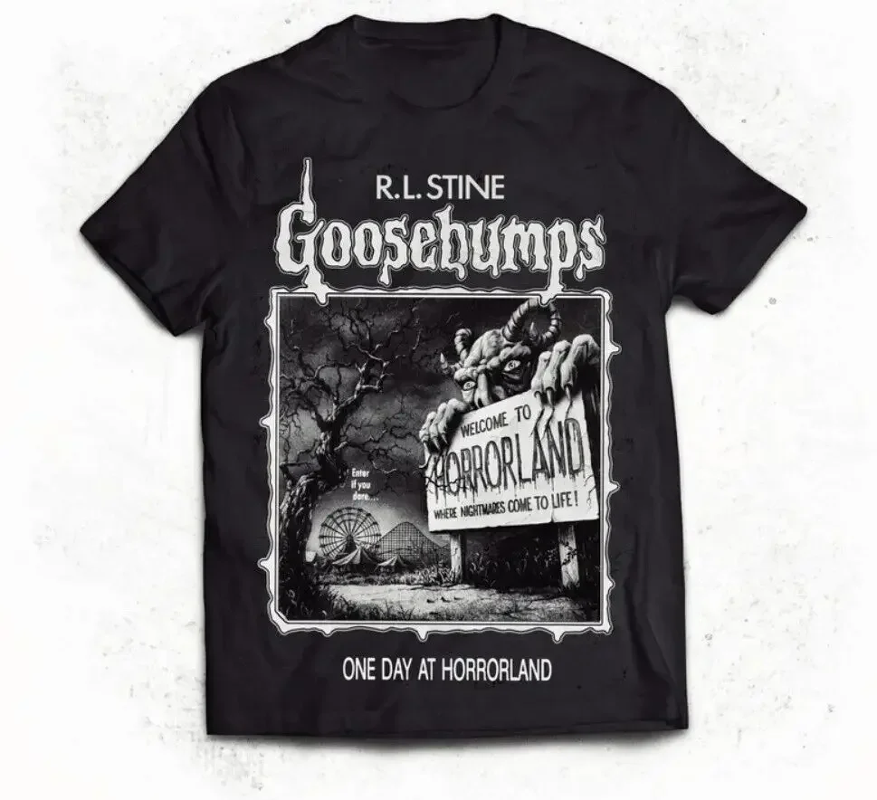 Halloween Horror Nights 2024 Goosebumps in Horrorland T-Shirt Full Size S-5XL