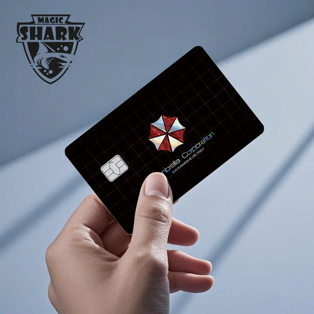 2025 새로운 귀여운 홀로그램 마우스 고양이 아니 페이드 레이저 반사 전면 스킨 커버 스킨 스티커 신용 카드 직불 은행 카드