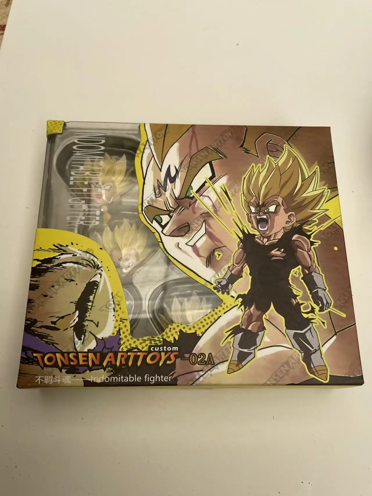 New In Stock Tonsenarttoys 02A SH Figuarts SHF Dragon Ball Vegeta Heads Action Figures Anime Model Accessories Toy - view 2